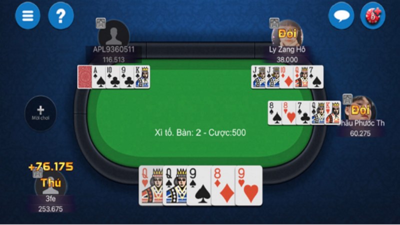  Poker online có thể không có 5 vòng mà có thể dừng bất cứ khi nào 