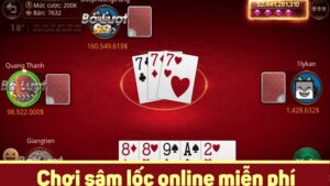 Sâm lốc là game được nhiều người chọn tại Go88